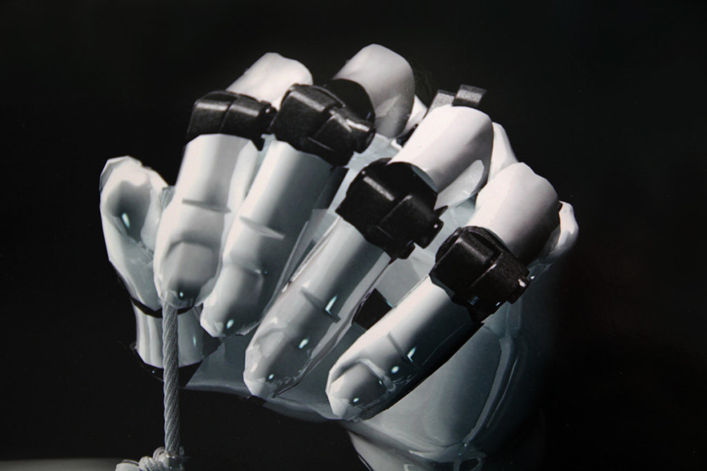 "Demain les robots", France Cadet, cyborg (détail)