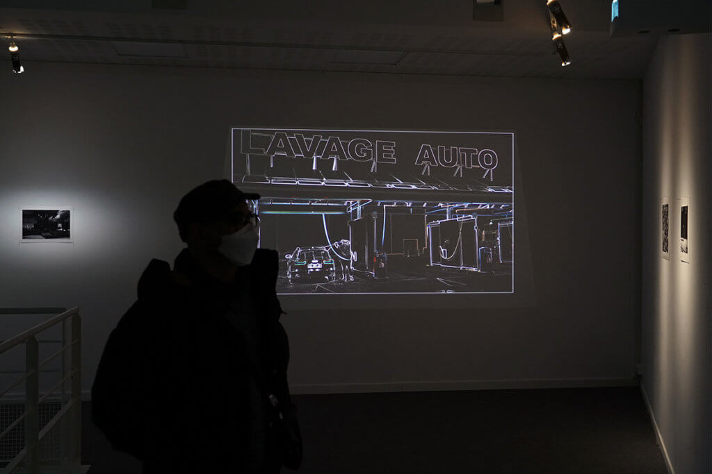 "A corps perdus", projection vidéo, Youri Cayron